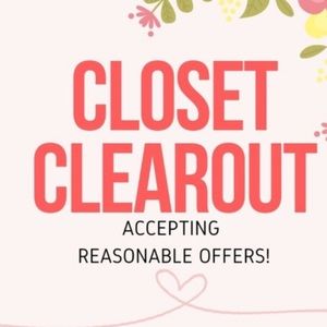 Send me offers, will accept all reasonable offers on anything!